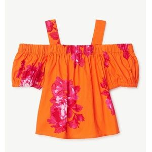 Scoop Girls Off the Shoulder Top, Size 4-5